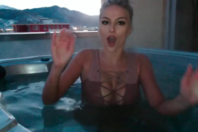 Big tits jacuzzi