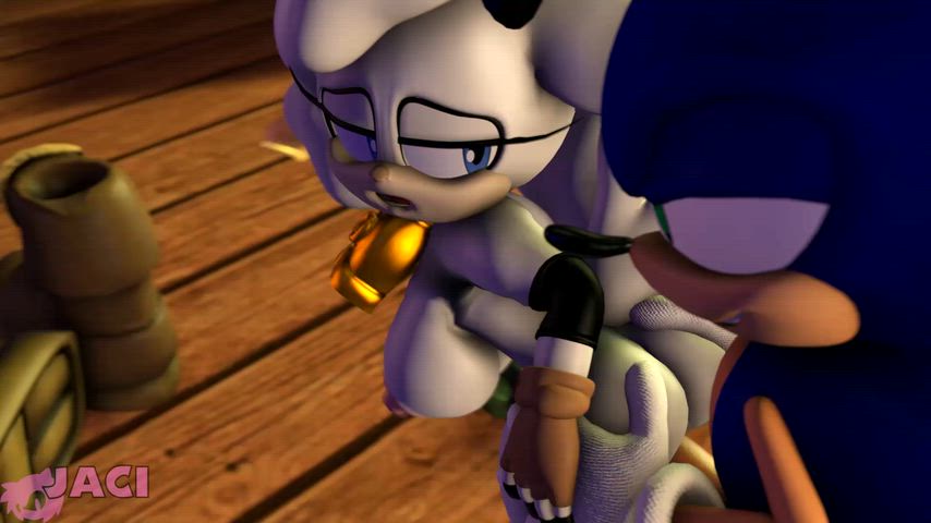 LanolinxSonic Standing Doggy (jacitheanimator)