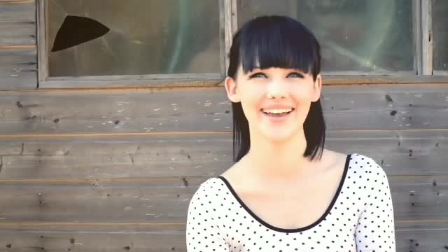 Her smile and tits