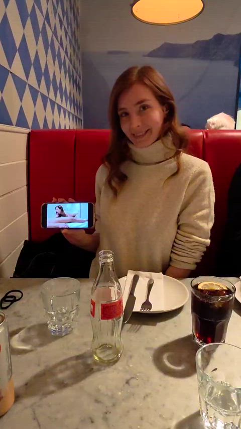 Showing off how much I love cock, hopefully my date approves!