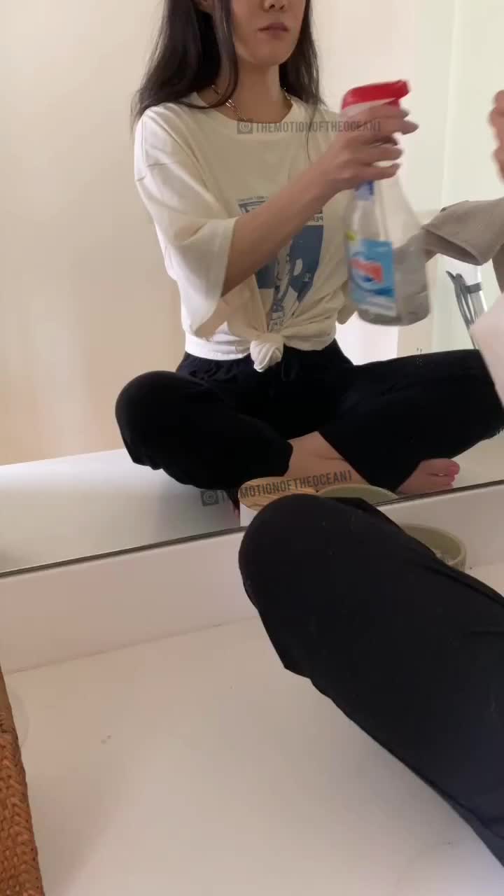 Had some fun with the wipe it down challenge.