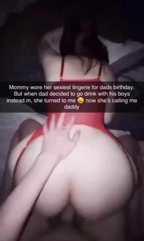 Mommy can't stand it anymore 😈