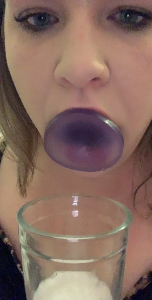 milking my mouth