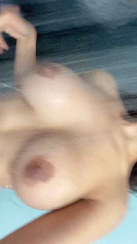 shower can’t stop the heat