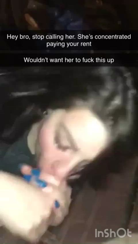 Your girlfriend is a lil busy rn