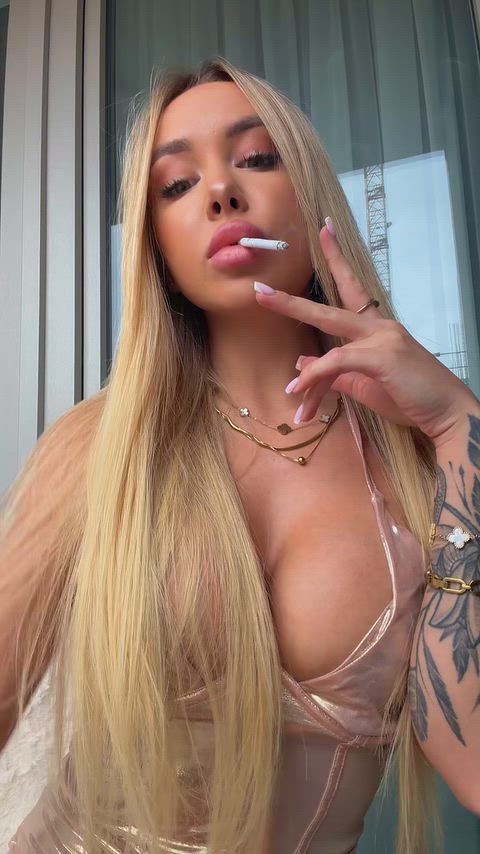 OnlyFans Smoking Teen Porn GIF by blushlovee