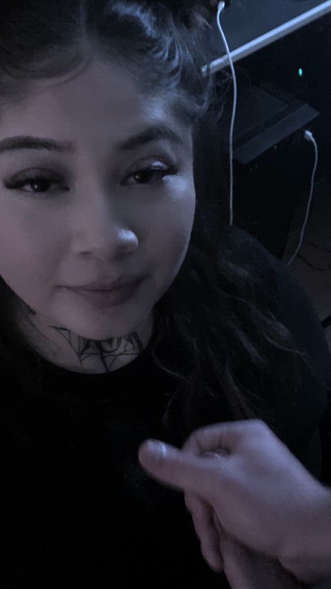 Making a big mess all over my sweater