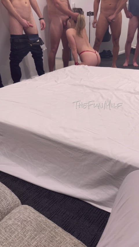 Blowbang Cuckold Group Porn GIF by thefunmilf