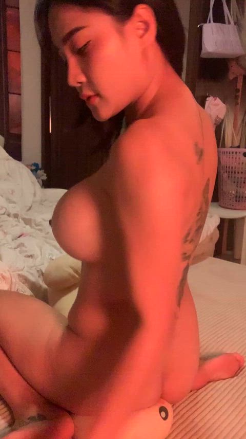 Wrapped in lust, craving for cock