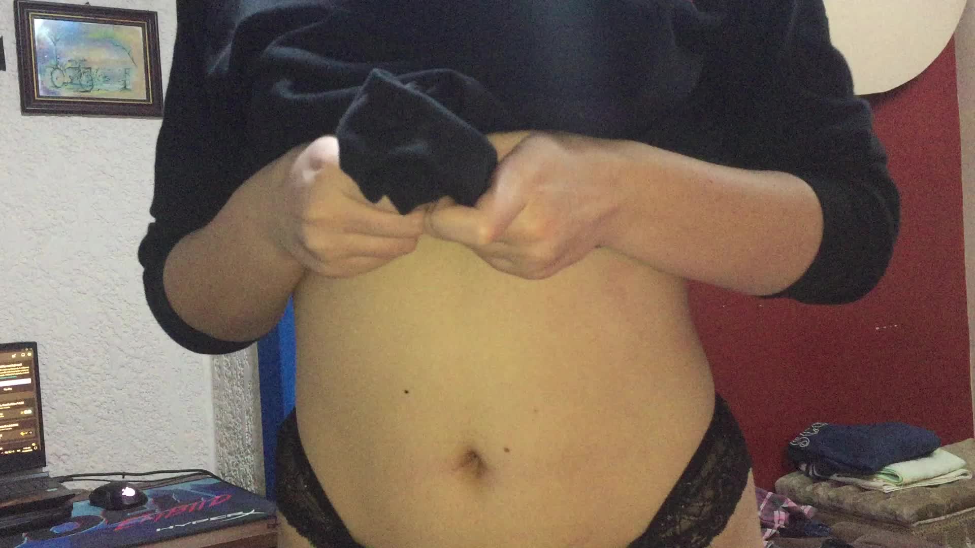 First time dropping my small tiddies