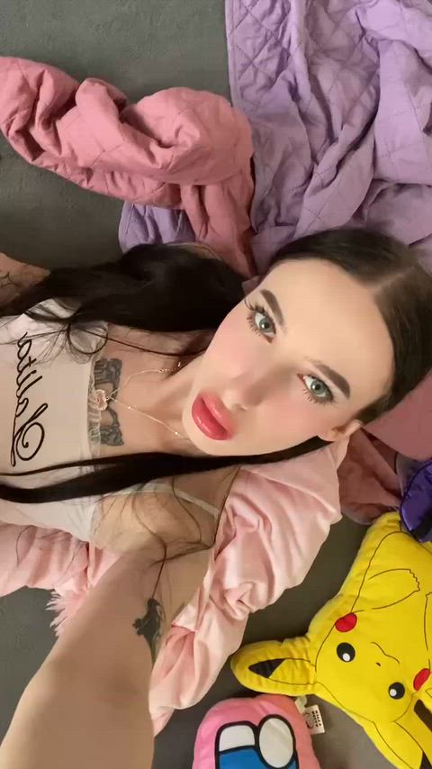Amateur Animation Anime Babe Cosplay Cute NSFW Nude Pussy Tease Porn GIF by maariii
