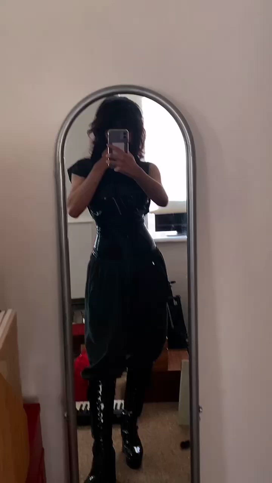 I like wearing my sleeveless bodysuit under my casual clothes