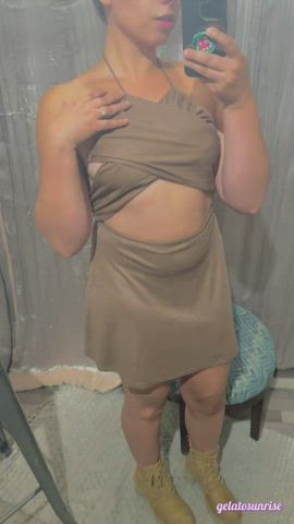 the thrill of knowing people are just outside the curtain