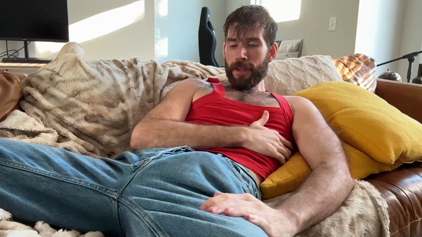 I was so horny that my dick was shooting out precum