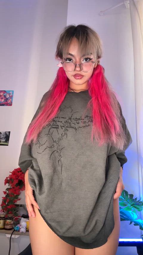 Amateur Ass Big Ass Big Tits Cute Masturbating Pussy Solo Teen Tits Porn GIF by beila_cosplay