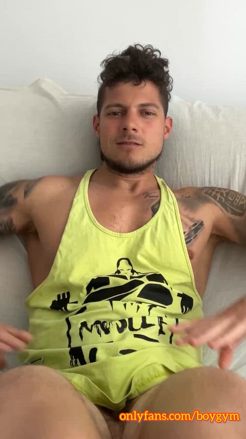 Big Dick Cock Cum Cumshot Gay Jerk Off Masturbating NSFW OnlyFans Porn GIF by boygym