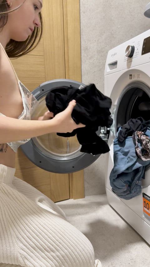 A lot of house duties today, hope u don't mind