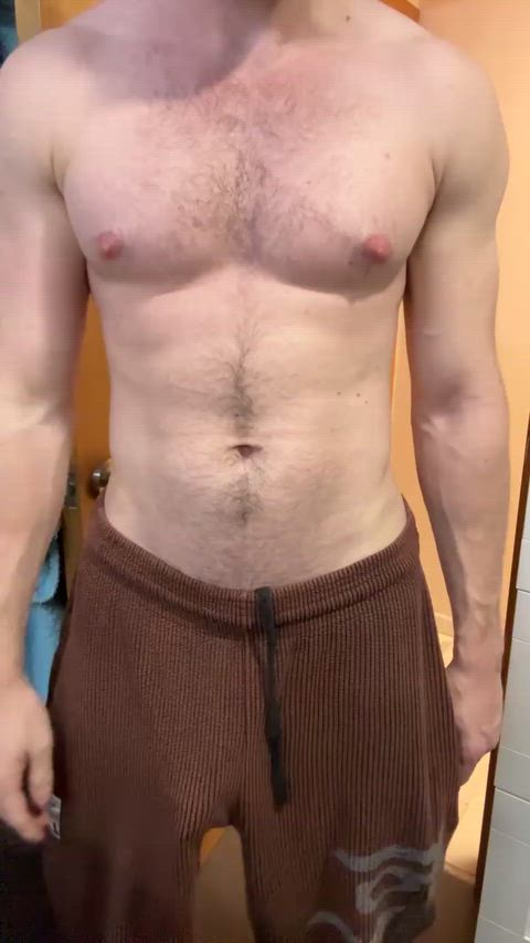 Showing off my big dick