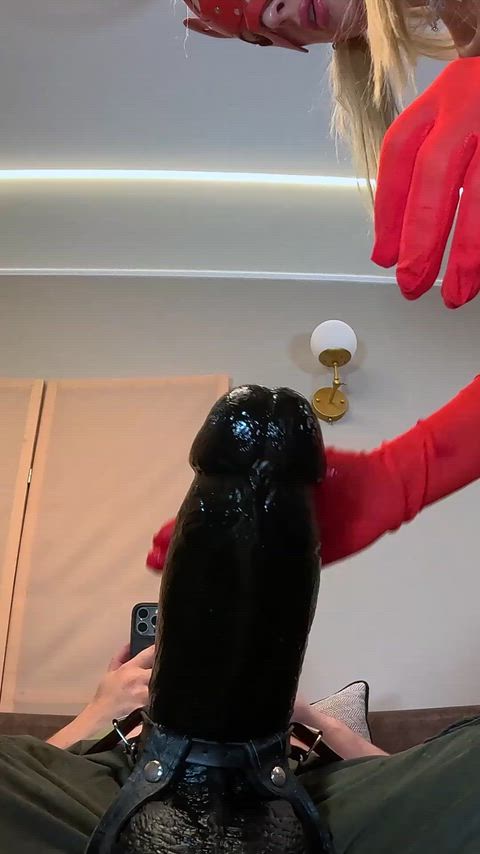 This enormous BBC caused my prolapse pull-out