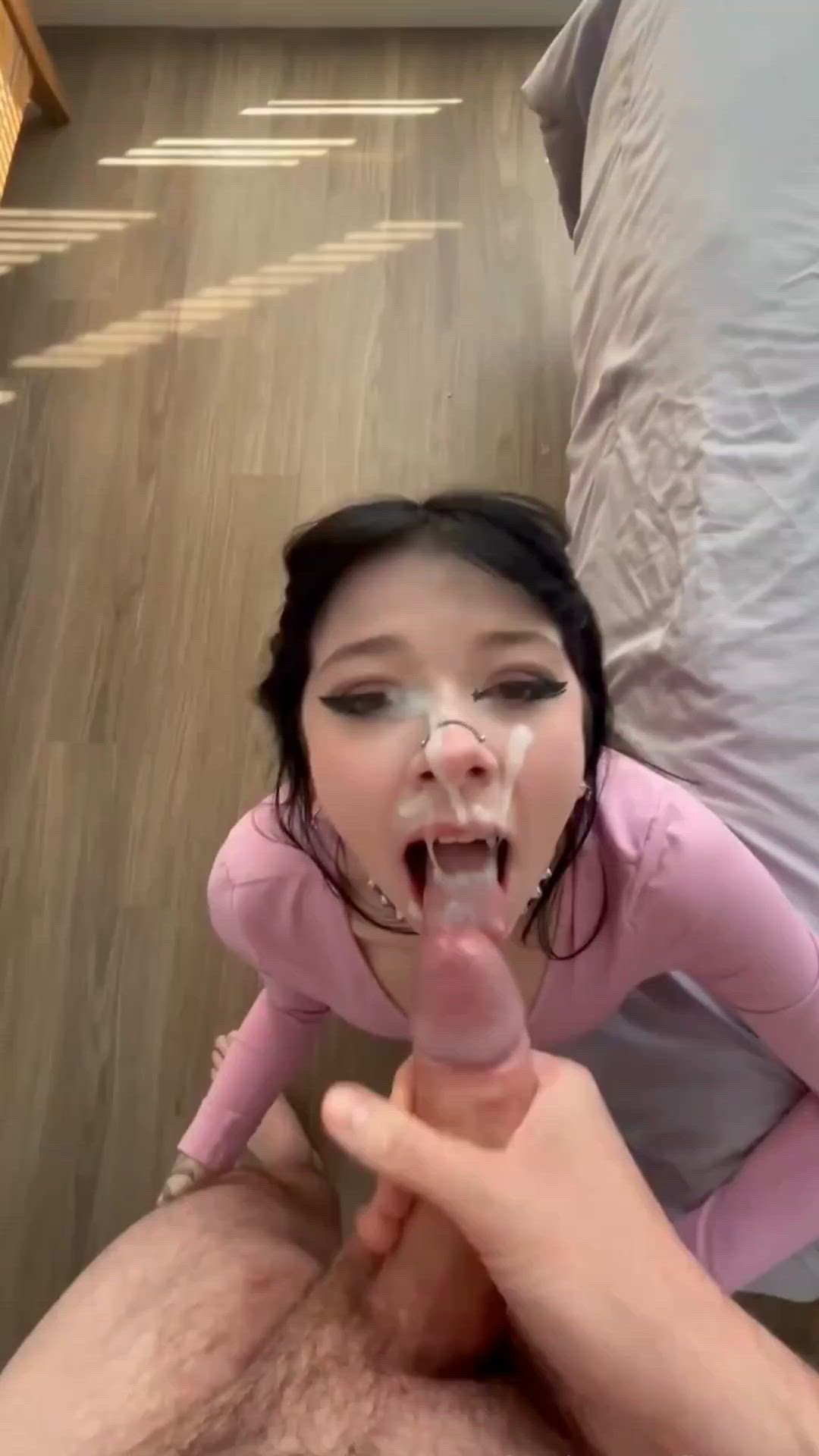Blowjob, Cum, Cumshot, Face Fuck, MILF, NSFW