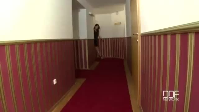 Misha Cross Leaves a Note Inviting Strangers Into Her Room. The Stranger Spanks and Anally Fucks Her