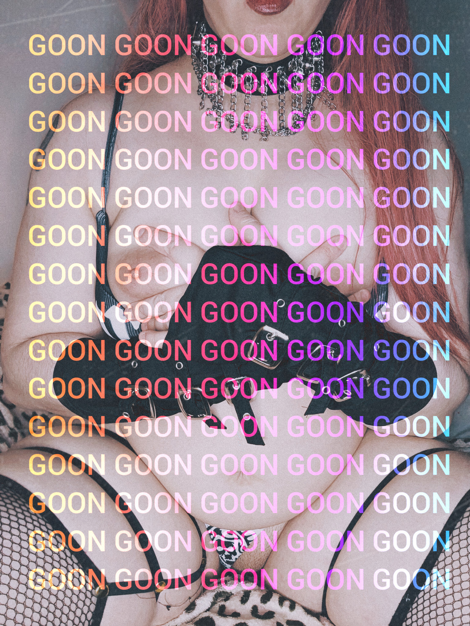 Amateur amateur gooning goth