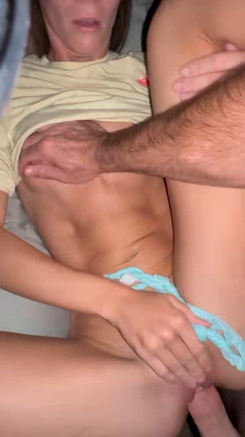 I love to spread my legs for cock [video]