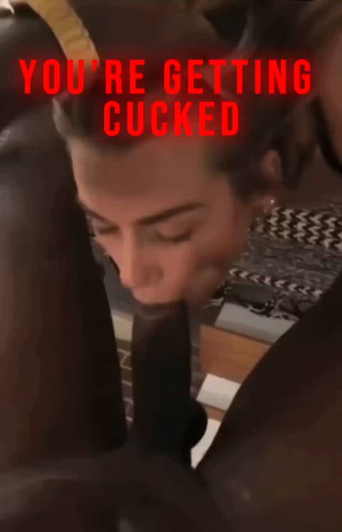 Thank your BBC Daddy for satisfying your girlfriend♠️