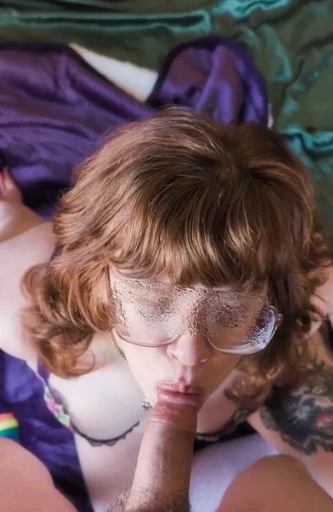 Receiving my reward for making him cum ☺️☺️