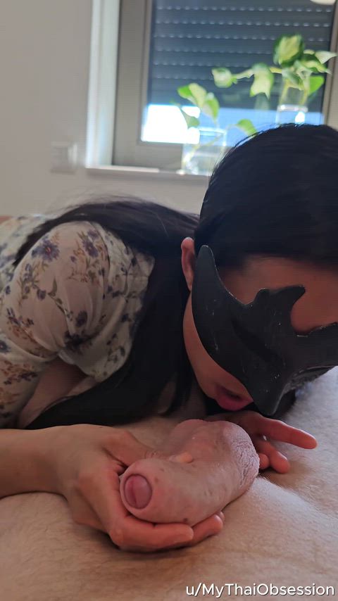 I live to feel him throb against my tongue