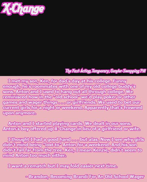 Brandon, Becoming Brandi For An Old School Wager [NNN 15 - Old School]