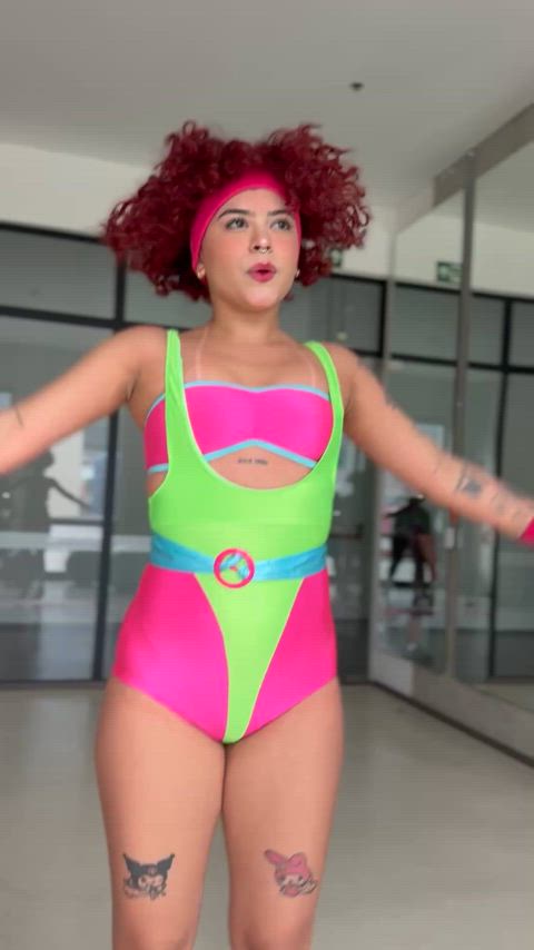 I workout for this booty