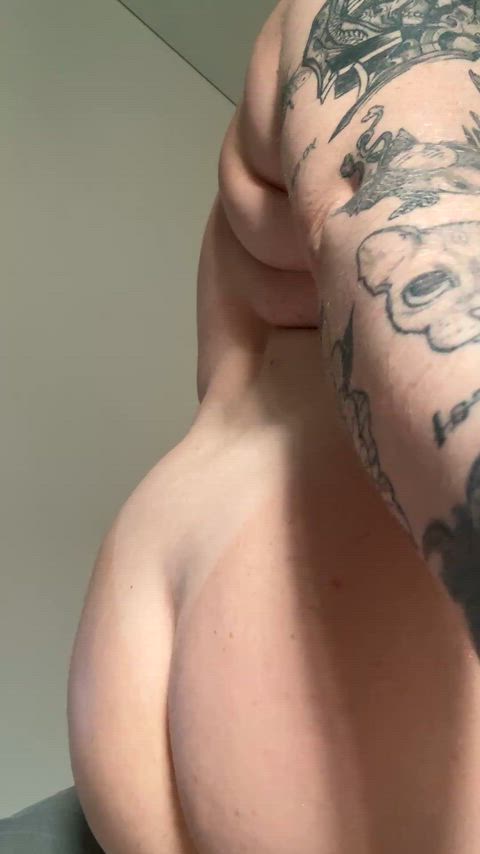 Big oily ass