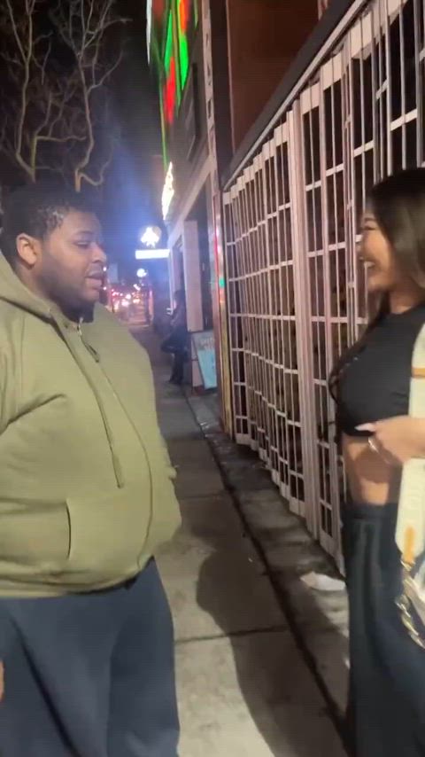 Amateur Asian Caught Flashing Public Small Tits Stranger r/AsiansGoneWild r/CaughtPublic r/ExposedToStrangers Porn GIF by populardick