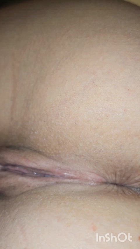 He  cleans me up after peeing