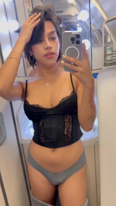 does girl cocks in airplane turn you on?