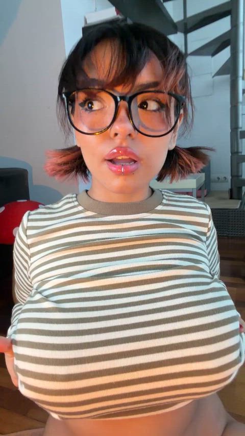 Amateur Ass Big Ass Big Tits Cute Masturbating Pussy Solo Teen Tits Porn GIF by beila_cosplay