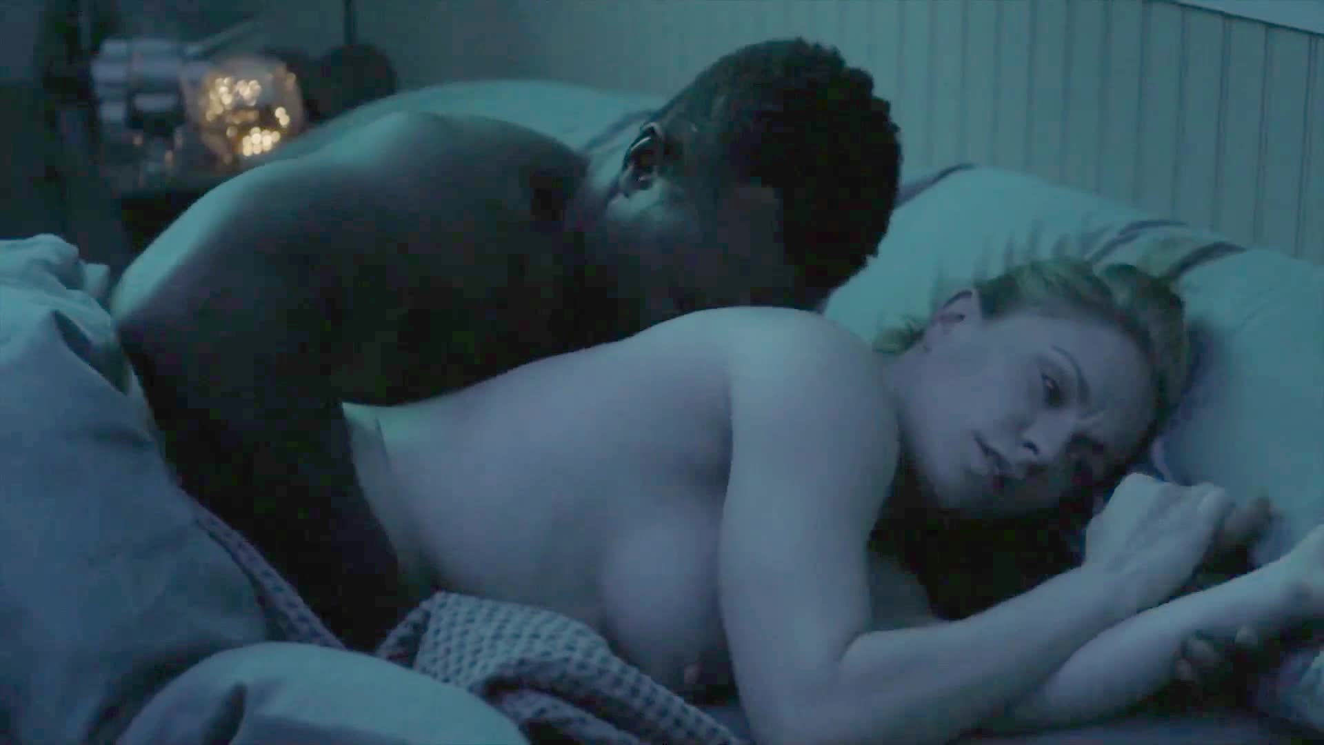 Anna Paquin getting it from behind