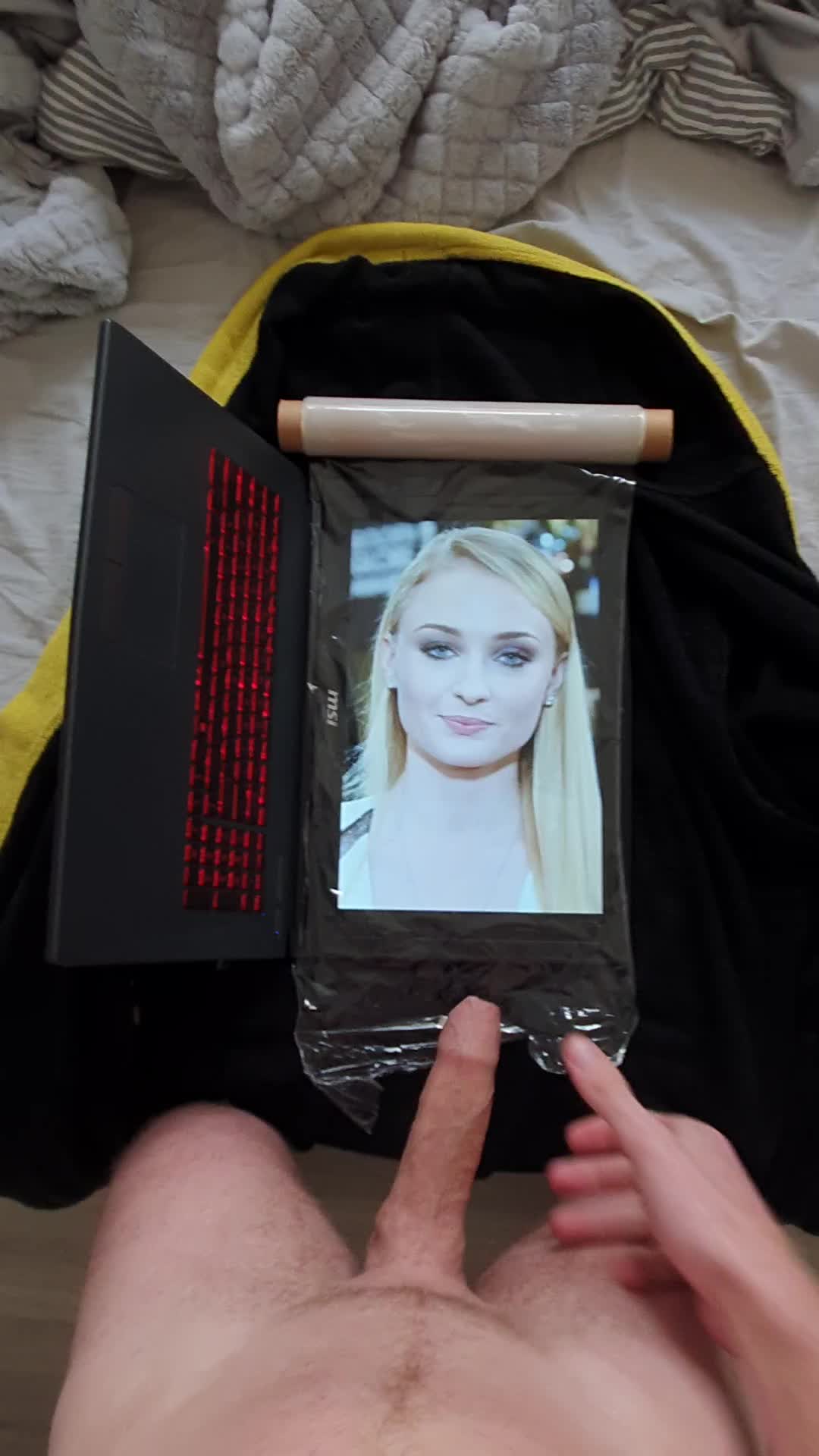 Cumtribute for Sophie Turner