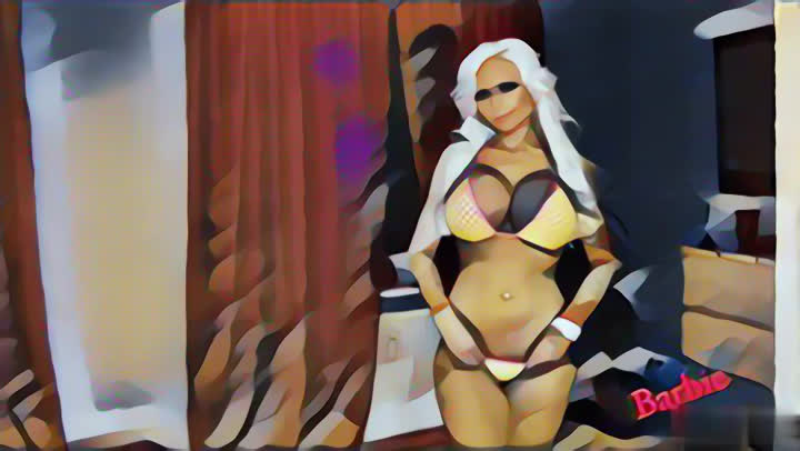 Barbie Brilliant - Playstation1/TombRaider Style #NeuralStyled