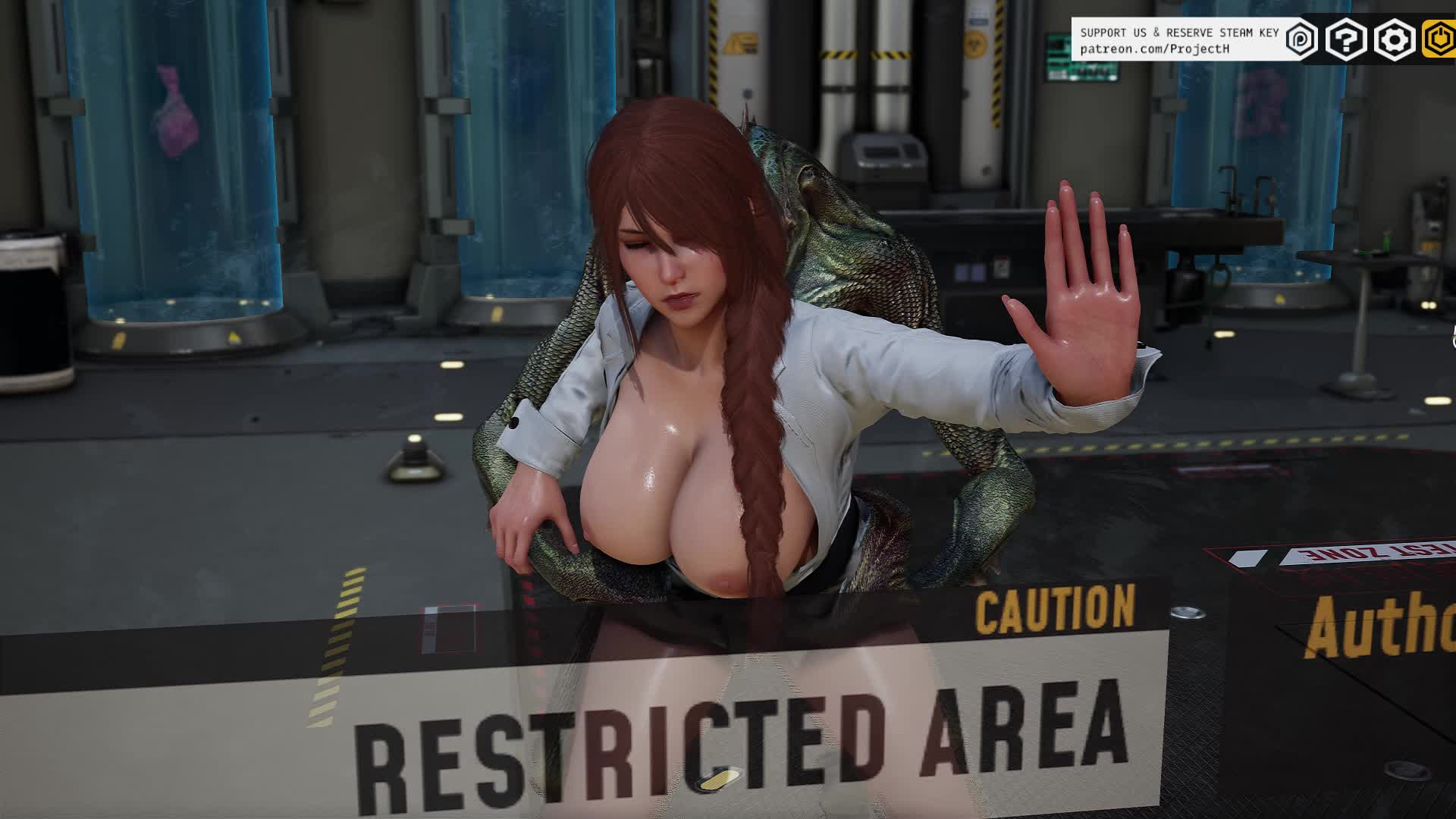 Dr. Anya Stuck On The Other Side Of The Glass Porn