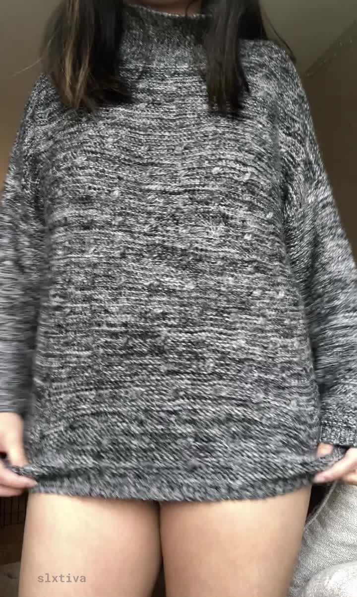 have had virtual interviews all day wearing only this. thought I deserve some spankings for being such a naughty girl, will you give me more? 🤭