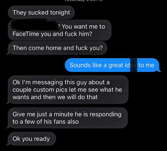 Hubby gets to watch by phone