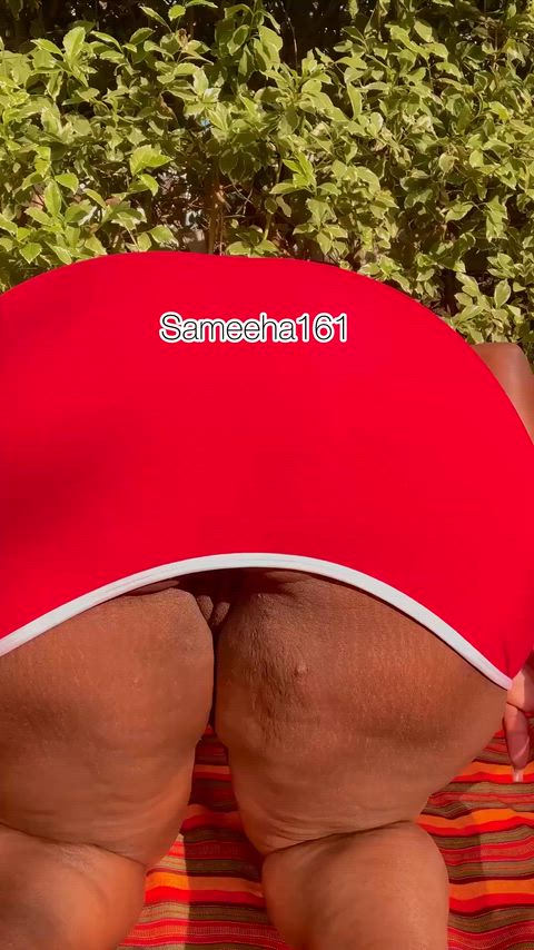Amateur Ass Big Ass Ebony Hotwife MILF POV Pussy Pussy Lips Tease Porn GIF by sameeha161