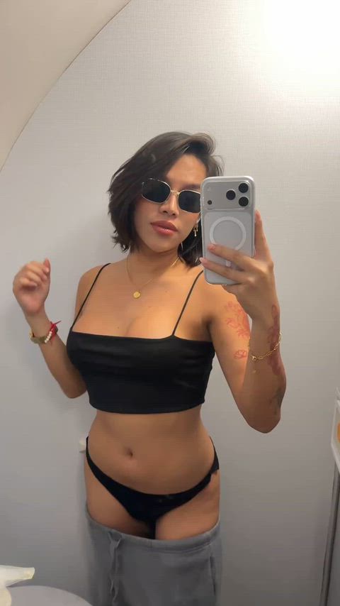 would u suck my girl cock in the lavatory?