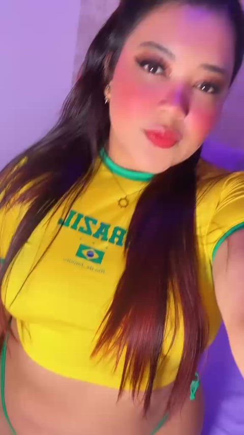 Amateur Boobs Cute Latina MILF Masturbating NSFW OnlyFans Tease Tits Porn GIF by vanessakalo