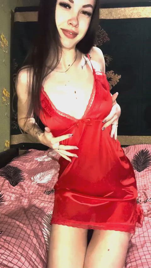 18 Years Old Naked Pawg Petite Stockings Strip Tease Porn GIF by badcherry