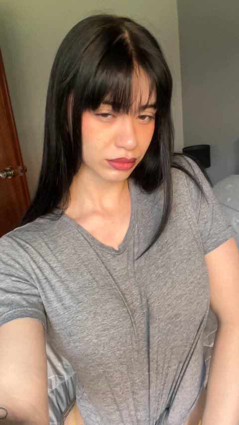 you want to lick my boobies?