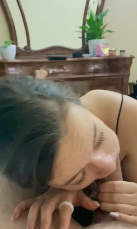 I wake him up with a blowjob daily