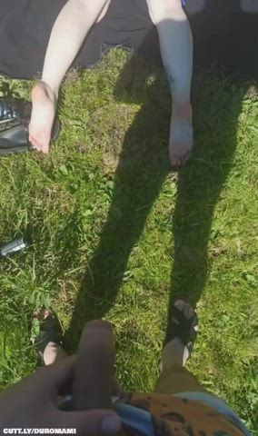 Amateur Ass Big Ass Cumshot Outdoor Real Couple Sex Porn GIF by duromami